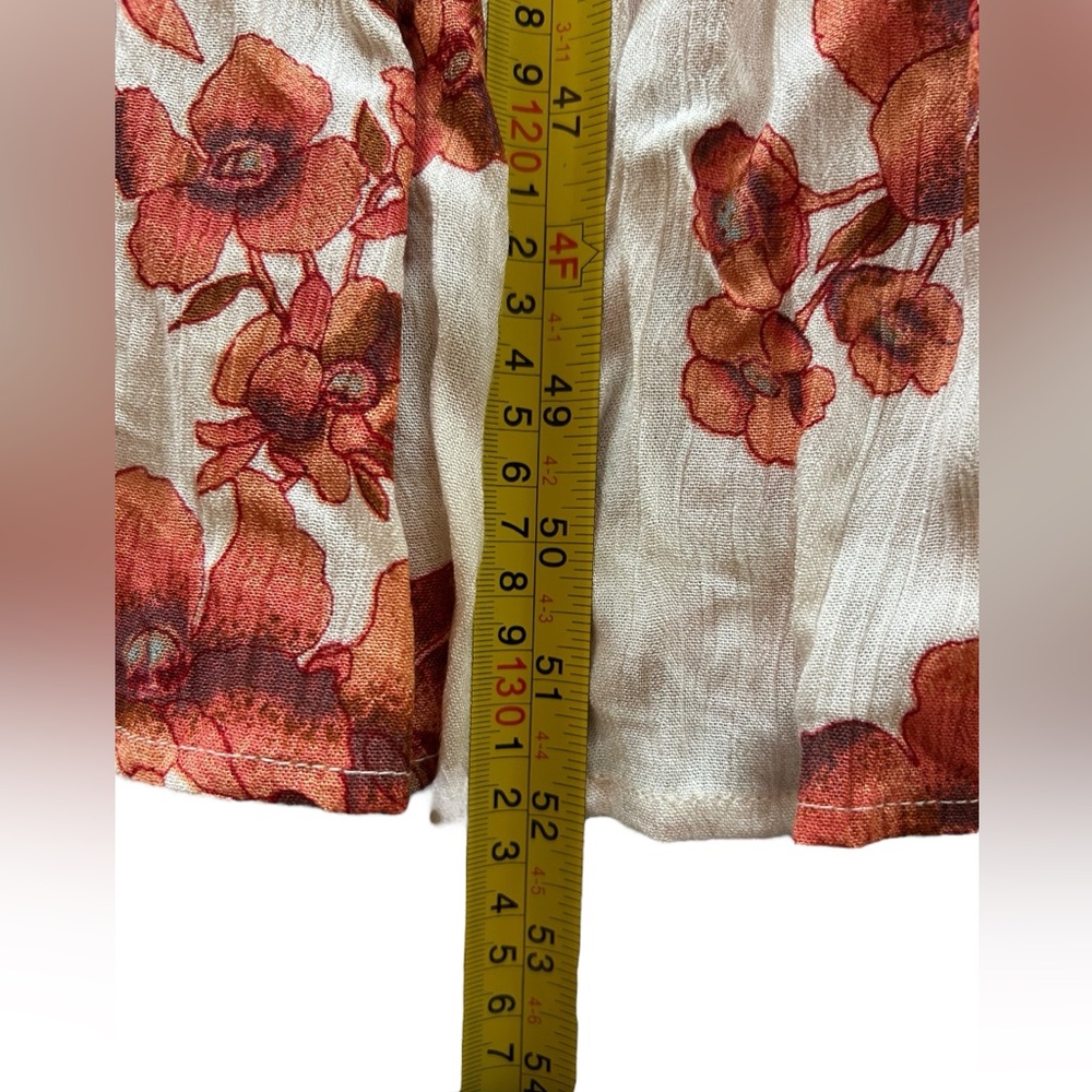 Intimately Free People Dress Garden Party Floral Maxi Tiered Size Small - Picture 16 of 16